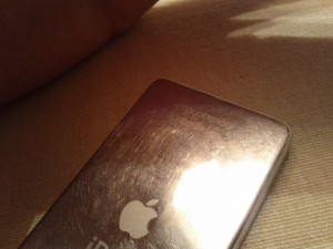 Rückseite des ipod nano