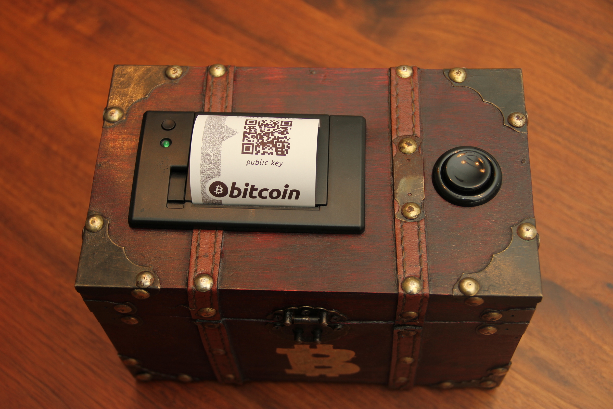 Bitcoin Paper Wallet Treasure Chest Blog Flo Cx