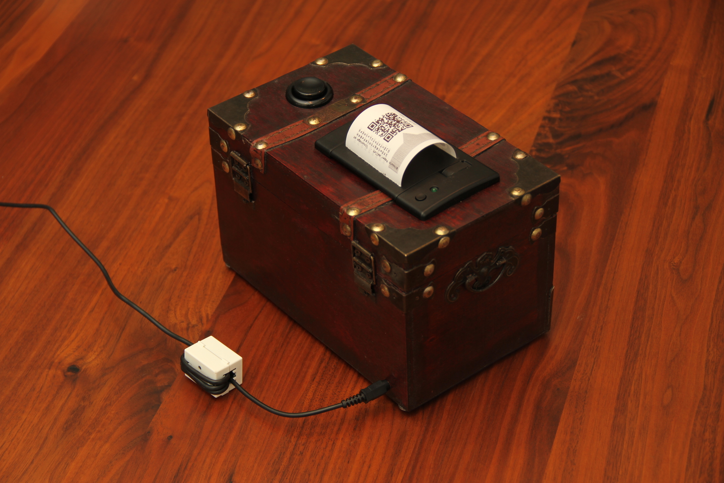 Bitcoin Paper Wallet Treasure Chest… | blog.flo.cx